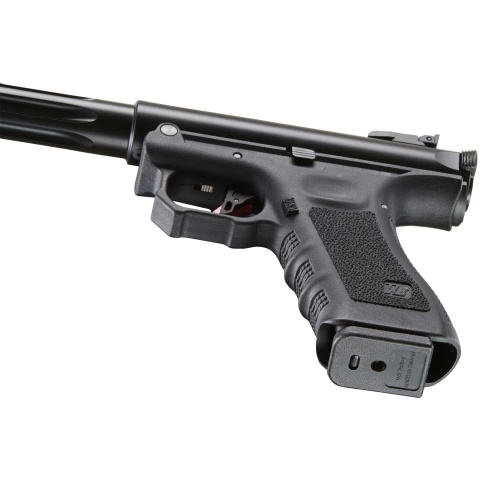 WE-Tech Galaxy Select Fire Premium L Gas Blowback Pistol (Color: Black)