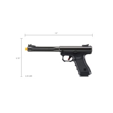 WE-Tech Galaxy Select Fire Premium L Gas Blowback Pistol (Color: Black)