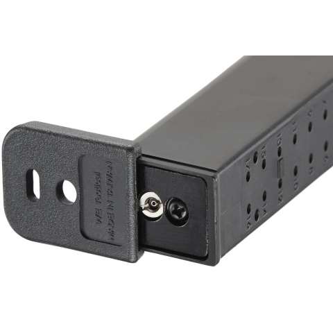 WE-Tech Galaxy MOS 25 Round Metal Green Gas Airsoft Magazine (Color: Black)