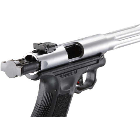 WE-Tech Galaxy Select Fire Premium L Gas Blowback Pistol (Color: Silver)