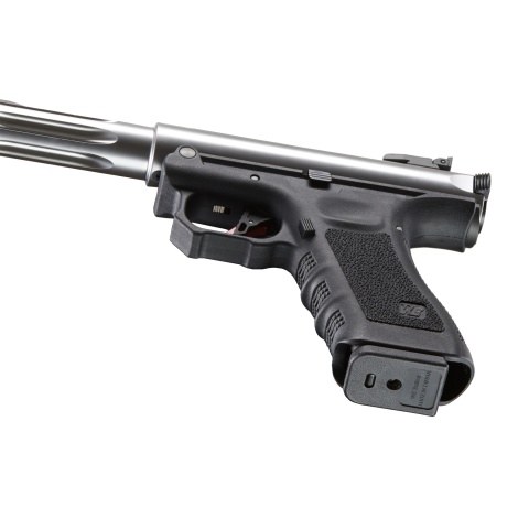WE-Tech Galaxy Select Fire Premium L Gas Blowback Pistol (Color: Silver)