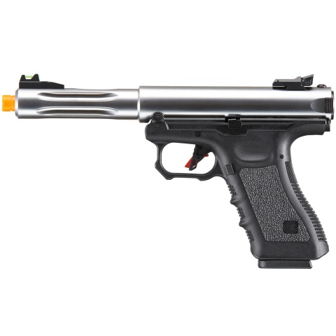 WE-Tech Galaxy Select Fire Premium S Gas Blowback Pistol (Color: Silver)