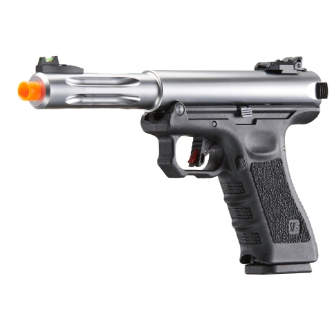 WE-Tech Galaxy Select Fire Premium S Gas Blowback Pistol (Color: Silver)