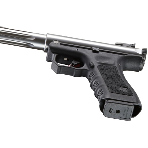 WE-Tech Galaxy Select Fire Premium S Gas Blowback Pistol (Color: Silver)
