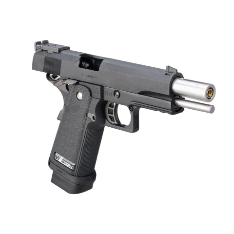 WE Tech Full Metal Hi-Capa 5.1 R-Version Full Auto Tactical Airsoft Gas Blowback Pistol 