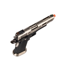 WE-Tech Hi-Capa 5.1 T-Rex Full Auto Gas Blowback Competition Pistol (Silver)