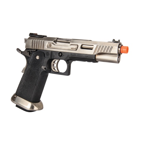 WE-Tech Hi-Capa 5.1 T-Rex Full Auto Gas Blowback Competition Pistol (Silver)