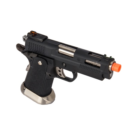 WE-Tech Hi-Capa 3.8 Brontosaurus Full Auto Gas Blowback Pistol (Black)