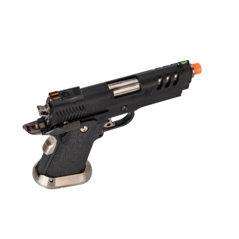 WE-Tech Hi-Capa 3.8 Deinonychus Gas Full Auto Blowback Pistol (Black)