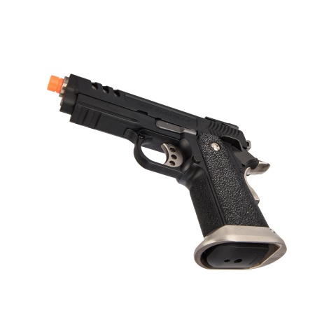 WE-Tech Hi-Capa 3.8 Deinonychus Gas Full Auto Blowback Pistol (Black)
