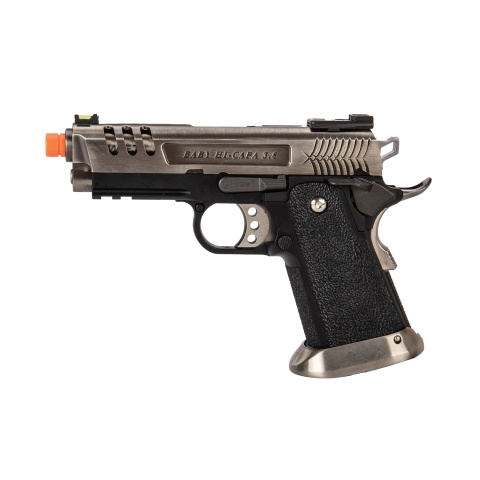 WE-Tech Hi-Capa 3.8 Deinonychus Full Auto Gas Blowback Pistol (Silver)