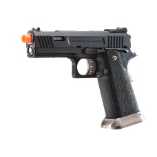 WE-Tech Hi-Capa 4.3 Allosaurus Gas Blowback Pistol (Color: Black)
