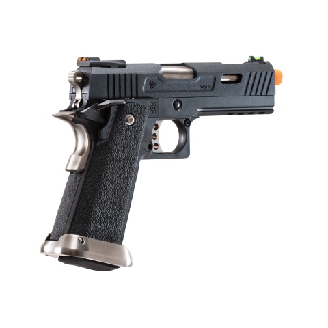 WE-Tech Hi-Capa 4.3 Allosaurus Gas Blowback Pistol (Color: Black)
