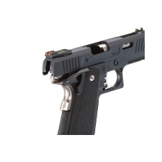 WE-Tech Hi-Capa 4.3 Allosaurus Gas Blowback Pistol (Color: Black)