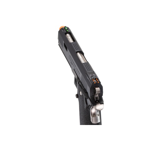 WE-Tech Hi-Capa 4.3 Allosaurus Gas Blowback Pistol (Color: Black)