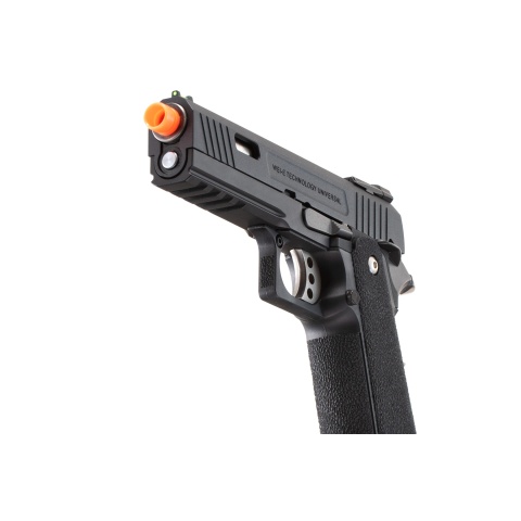 WE-Tech Hi-Capa 4.3 Allosaurus Gas Blowback Pistol (Color: Black)