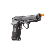 WE-Tech Full Metal M9 Semi Automatic Gas Blowback Pistol (Color: Black)