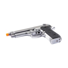 WE-Tech Full Metal M9 Tactical Gas Blowback Airsoft Pistol (Color: Silver)