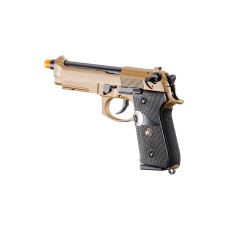 WE-Tech M9A1 Navy Gas Blowback Airsoft Pistol with No Markings (Color: Tan)