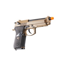 WE-Tech M9A1 Navy Gas Blowback Airsoft Pistol with No Markings (Color: Tan)
