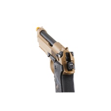 WE-Tech M9A1 Navy Gas Blowback Airsoft Pistol with No Markings (Color: Tan)