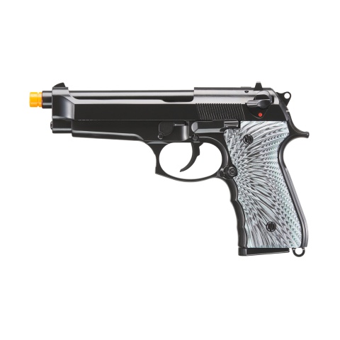 WE-Tech New System M92 Eagle Full Auto Airsoft Gas Blowback Pistol (Color: Black)