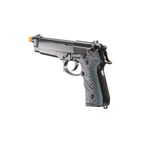 WE-Tech New System M92 Eagle Full Auto Airsoft Gas Blowback Pistol (Color: Black)