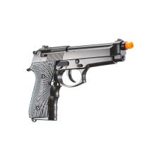 WE-Tech New System M92 Eagle Full Auto Airsoft Gas Blowback Pistol (Color: Black)