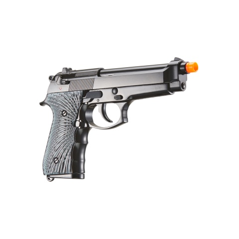 WE-Tech New System M92 Eagle Full Auto Airsoft Gas Blowback Pistol (Color: Black)
