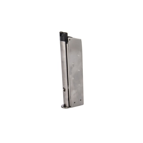 WE-Tech 15 Round 1911 Single Stacked GBB Airsoft Magazine (Color: Silver)