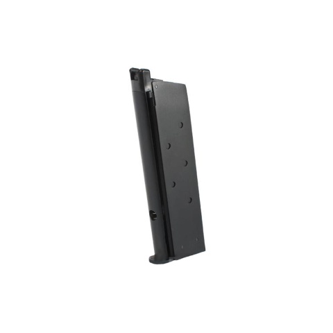 WE-Tech M1911 MEU Gas Blowback Single Stack 15 Round Magazine (Color: Black)
