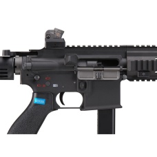 WE-Tech M4 888 PCC Gas Blowback Airsoft Rifle (Color: Black)