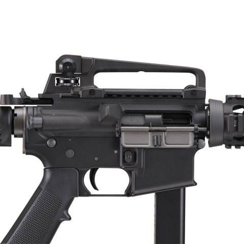 WE-Tech M4 RIS PCC Gas Blowback Airsoft Rifle (Color: Black)