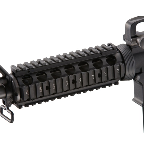 WE-Tech M4 RIS PCC Gas Blowback Airsoft Rifle (Color: Black)