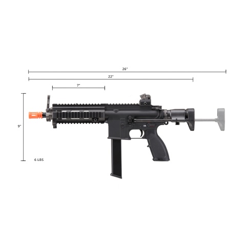 WE-Tech M4 888 CQB PCC Gas Blowback Airsoft Rifle (Color: Black)