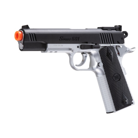 WG Sport 601 1911 Spring Pistol (Color: Silver / Black)