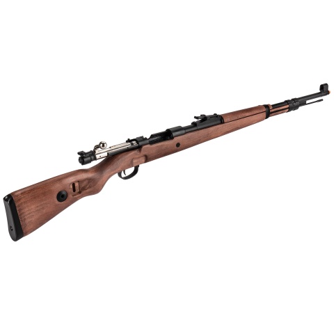Double Bell WWII Kar 98k Bolt Action Gas Airsoft Rifle - WOOD