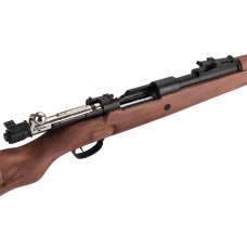 Double Bell WWII Kar 98k Bolt Action Gas Airsoft Rifle - WOOD