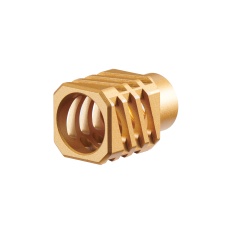 Zion Arms Skeletonized Flash Hider (Gold)
