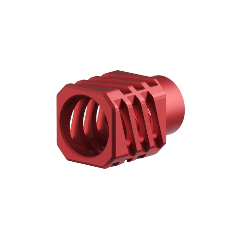 Zion Arms Skeletonized Flash Hider (Red)