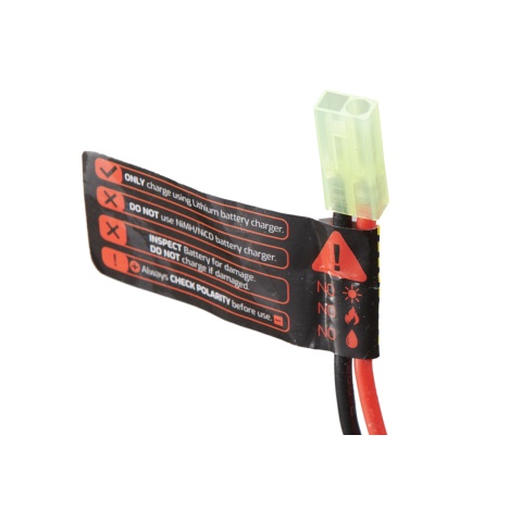 Zion Arms 7.4v 2600mAh Lithium-Ion Brick Battery (Tamiya Connector)
