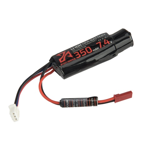 Zion Arms 7.4v 350mAh Lithium-Ion HPA Engine Battery (JST Connector)