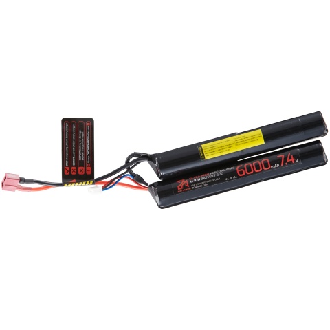 Zion Arms 7.4v 6000mAh Lithium-Ion Nunchuck Battery (Deans Connector)