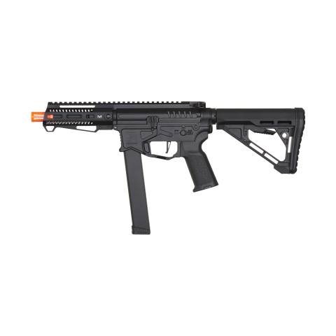 Zion Arms R&D Precision Licensed PW9 Mod 1 Airsoft Rifle with Delta Stock (Color: Black)