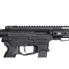 Zion Arms R&D Precision Licensed PW9 Mod 1 Airsoft Rifle with Delta Stock (Color: Black)