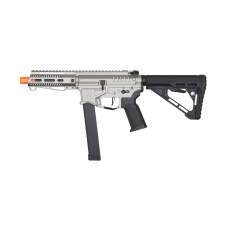 Zion Arms R&D Precision Licensed PW9 Mod 1 Airsoft Rifle with Delta Stock (Color: Grey)