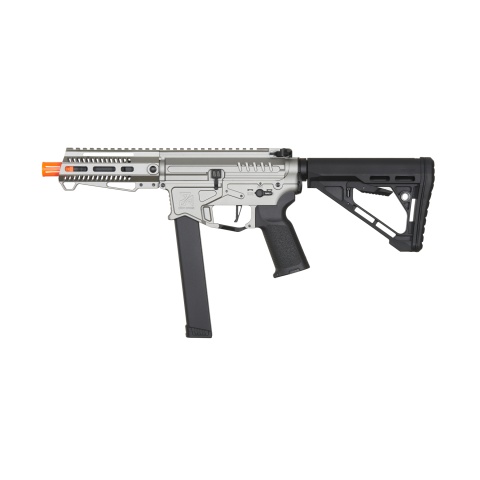 Zion Arms R&D Precision Licensed PW9 Mod 1 Airsoft Rifle with Delta Stock (Color: Grey)