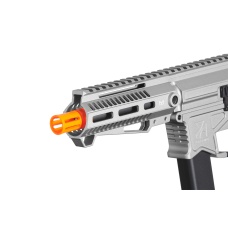 Zion Arms R&D Precision Licensed PW9 Mod 1 Airsoft Rifle with Delta Stock (Color: Grey)