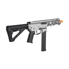 Zion Arms R&D Precision Licensed PW9 Mod 1 Airsoft Rifle with Delta Stock (Color: Grey)