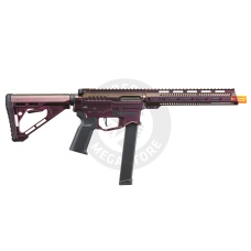 Zion Arms R&D Precision Licensed PW9 Mod 1 Long Rail Airsoft Rifle with Delta Stock (Color: Razorback)
